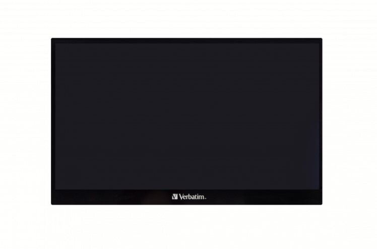 VerbatimTaşınabilir Monitör Dokunmatik 173 1080P Usb-C Metal Kasa