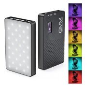 GVM 8RS RGB Kamera Üstü Dahili Akülü Mobil Led Işık (11x7cm)