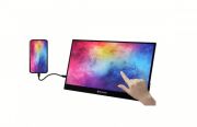 VerbatimTaşınabilir Monitör Dokunmatik 173 1080P Usb-C Metal Kasa