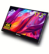 VERBATIM PMT-17-4K Portable Touchscreen Monitor 17.3'' 4K Ultra HD Metal Housing