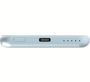 Verbatim 5000 Mah Manyetik Kablosuz (Magsafe) 15W Powerbank 20W PD Mavi Renk Kablo Dahil