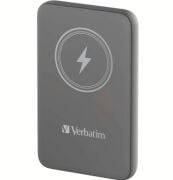 Verbatim 10000 Mah Manyetik Kablosuz (Magsafe) 15W Powerbank 20W PD Gri Renk Kablo Dahil