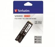 Verbatim 1 TB Dahili M.2 SSD VI5000 PCIE4 4500MB/S - 5000MB/S