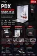 PDX Ürün Çekim Çadırı | Fotobox 200 cm | Işıksız Çekim Çadırı