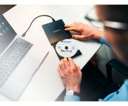 Verbatim Ultra Hd 4K External Slimline Blu-Ray Writer Usb 3.2 Gen 1/Usb-C