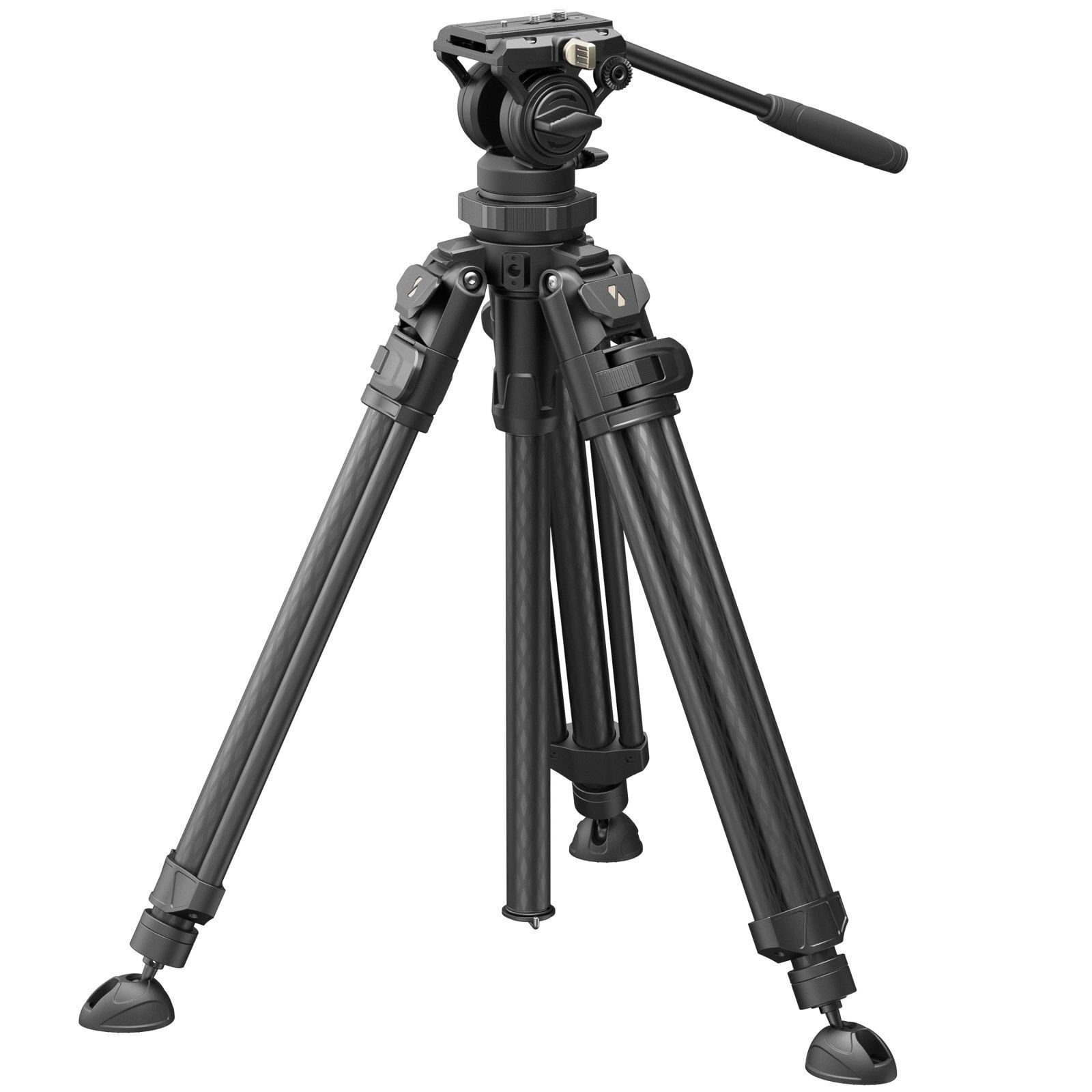 SmallRig 4420 AD-50 Pro Hafif Video Karbon Fiber Tripod Seti
