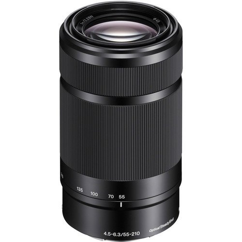 Sony E 55-210mm f/4.5-6.3 OSS E-Mount Lens Siyah