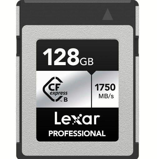 LEXAR 128GB CF EXPRESS PRO TYPE B SILVER SERIES CARD