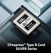 LEXAR 128GB CF EXPRESS PRO TYPE B SILVER SERIES CARD