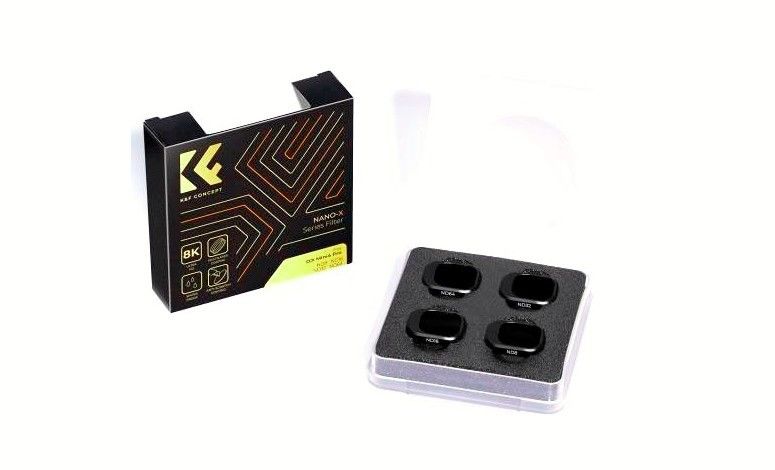 K&f Concept Djı Mini 4 Pro Nd & Pl 2 In 1 Filter Kit 3 Pack (Nd8 & PL+ND16 & PL+ND32+ND64+ND128) & Pl)