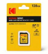 Kodak 128GB UHS-I U3 V30 A1 SD Hafıza Kartı