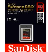 Sandisk 512GB Extreme PRO CFexpress Card Type B