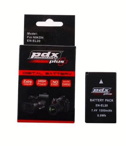 PDX Plus for Nikon EN-EL20 Batarya