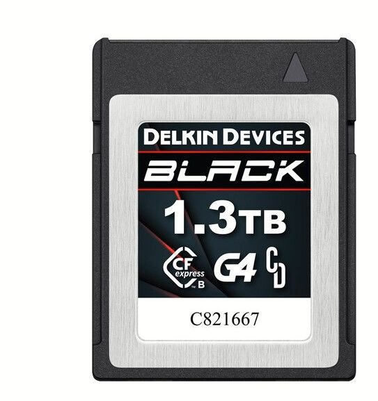 Delkin Devices 1.3TB BLACK G4 CFexpress Type B
