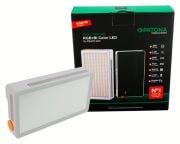 PATONA Premium LED fotoğraf ve video ışığı 40W, 120 RGB + 128 çift renkli LED
