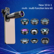 Apexel 22X10'u Bir Arada Telefon Lens Kiti