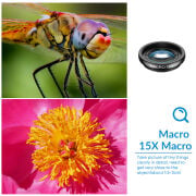 Apexel 22X10'u Bir Arada Telefon Lens Kiti