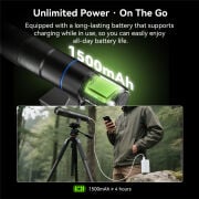 Apexel VisionMax Hepsi Bir Arada Taşınabilir Akıllı Dijital Telefoto Lens