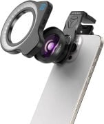 Apexel HB100UFL Ultra Macro Lens With Fill Light
