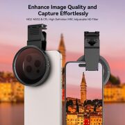 Apexel 67mm Akıllı Filtre Telefon Lensi
