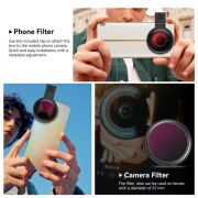 Apexel 67mm Akıllı Filtre Telefon Lensi
