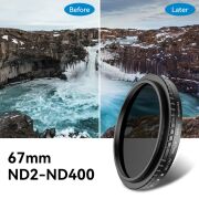 Apexel 67mm Akıllı Filtre Telefon Lensi