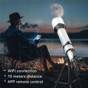 Apexel Dürbün Teleskobu için WiFi Elektronik Göz Merceği 2MP Dijital Teleskop Kamera