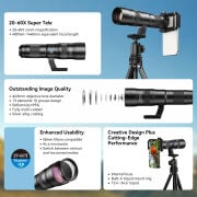 Apexel TeleCular 20-60X Zoom Lens