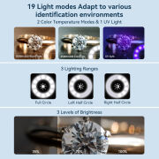 Apexel  120X Işıklı Macro Lens