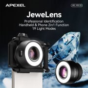 Apexel JeweLens 120X Aydınlatma Kuyumcu Büyüteci