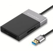 DP Çoklu XQD Kart Okuyucu 6in1 Fonksiyonlu 3.0 x 2 USB Girişi XQD TF CF SD Card Reader