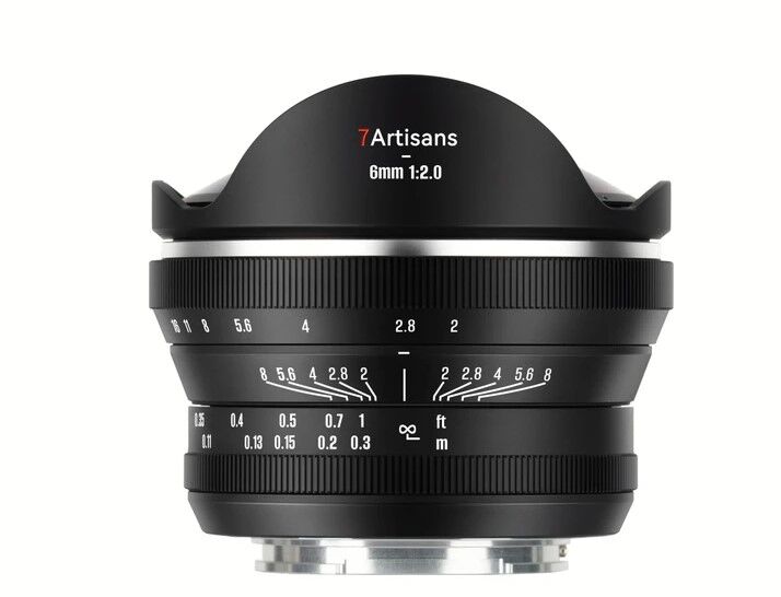 7artisans 6mm F/2.0 Fuji (FX Mount)