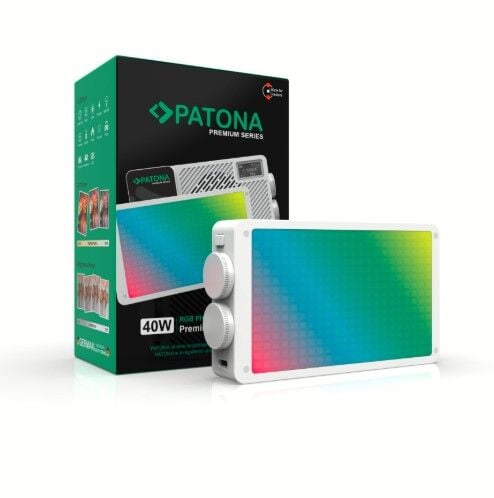 Patona 4175 Premium SR40 w Rgb Led Foto/Video Işığı