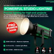 Patona 4168 Premium GL300M Bi-Color Cob-Led-Stüdyo Işığı 300W
