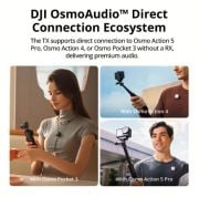DJI Mic Mini 2 Kişilik Kablosuz Yaka Mikrofonu