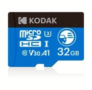 Kodak 32GB Micro SD UHS-I U3/V30/A1 Araç Kamerası İçin Micro SD Kart KD360