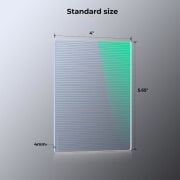 K&F NANO-X  Mavi Çizgi 4x5.65 Filtre Tilta ve SmallRig ve Diğer  Matbox ile Uyumlu 4mm HD Optik Cam