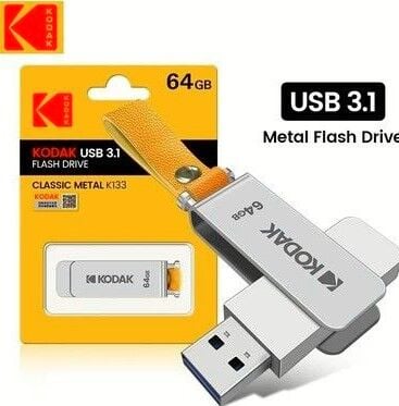 Kodak 64GB 3.1 Metal USB Bellek (K133)