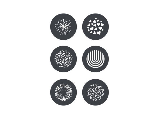 Godox GP-GS2 Gobo Set (MG1200Bi ile Uyumlu)
