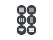 Godox GP-GS4 Gobo Set (MG1200Bi ile Uyumlu)