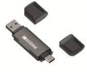 Kodak SD ve Micro SD Kart Okuyucu Type-C + USB (2-IN-1) C210