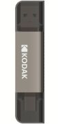 Kodak SD ve Micro SD Kart Okuyucu Type-C + USB (2-IN-1) C210