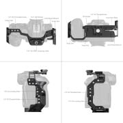 SmallRig 5954 ''HawkLock'' Hızlı Çıkarma  Canon EOS R6III Mark III / R6II Mark II için Kafes