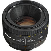 Nikon AF NIKKOR 50mm f / 1.8D Lens