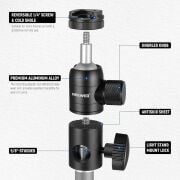 NEEWER ST-GM06 Işık Standı Montaj Adaptörü