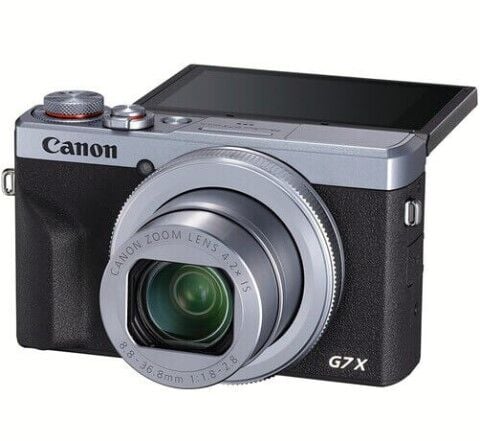 Canon PowerShot G7X Mark III Dijital Fotoğraf Makinesi (Gümüş)