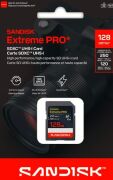 SANDISK 128GB Extreme PRO UHS-I SDXC Hafıza Kartı
