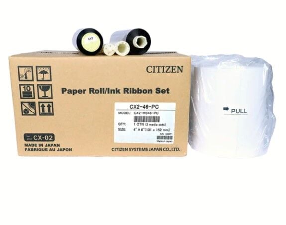 Citizen CX-02 4X6 - 6X8  (10x15cm) Termal Kağıt