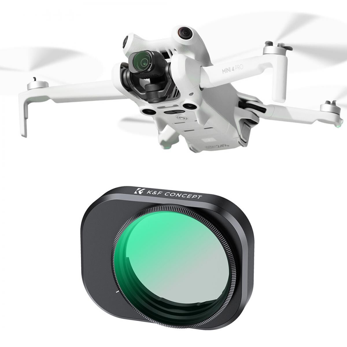 K&F DJI Mini 4 Pro ile Uyumlu CPL Filtre