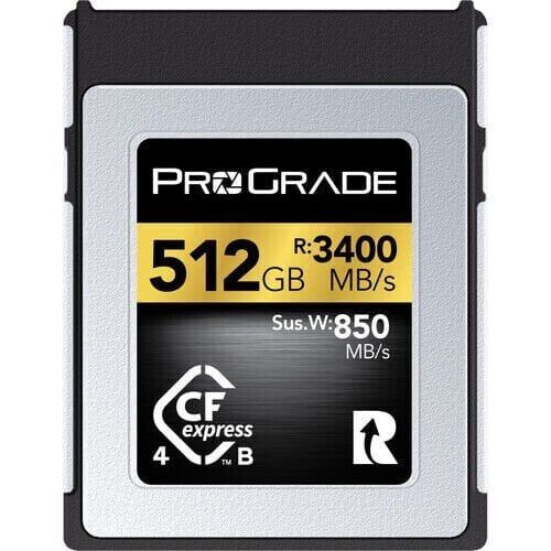 ProGrade Digital 512GB Gold CFexpress 4.0 Type B Hafıza Kartı